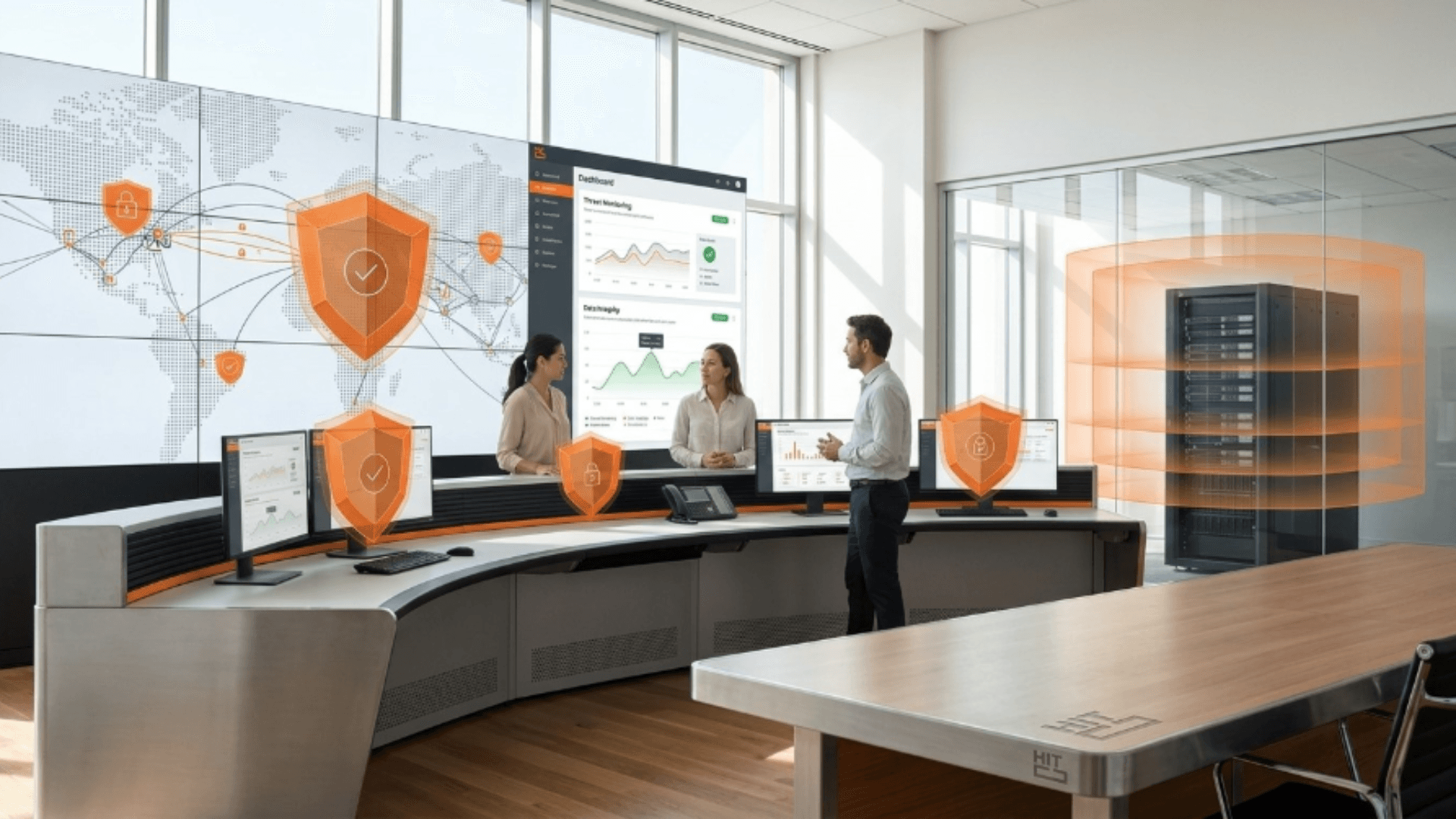 Firewall perimetral NGFW, endpoint security y EDR/XDR para una defensa por capas