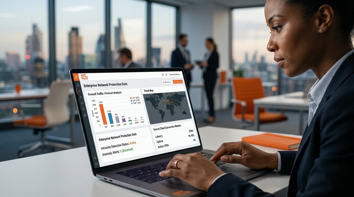 Firewall para red empresarial: blindaje estratégico y control perimetral