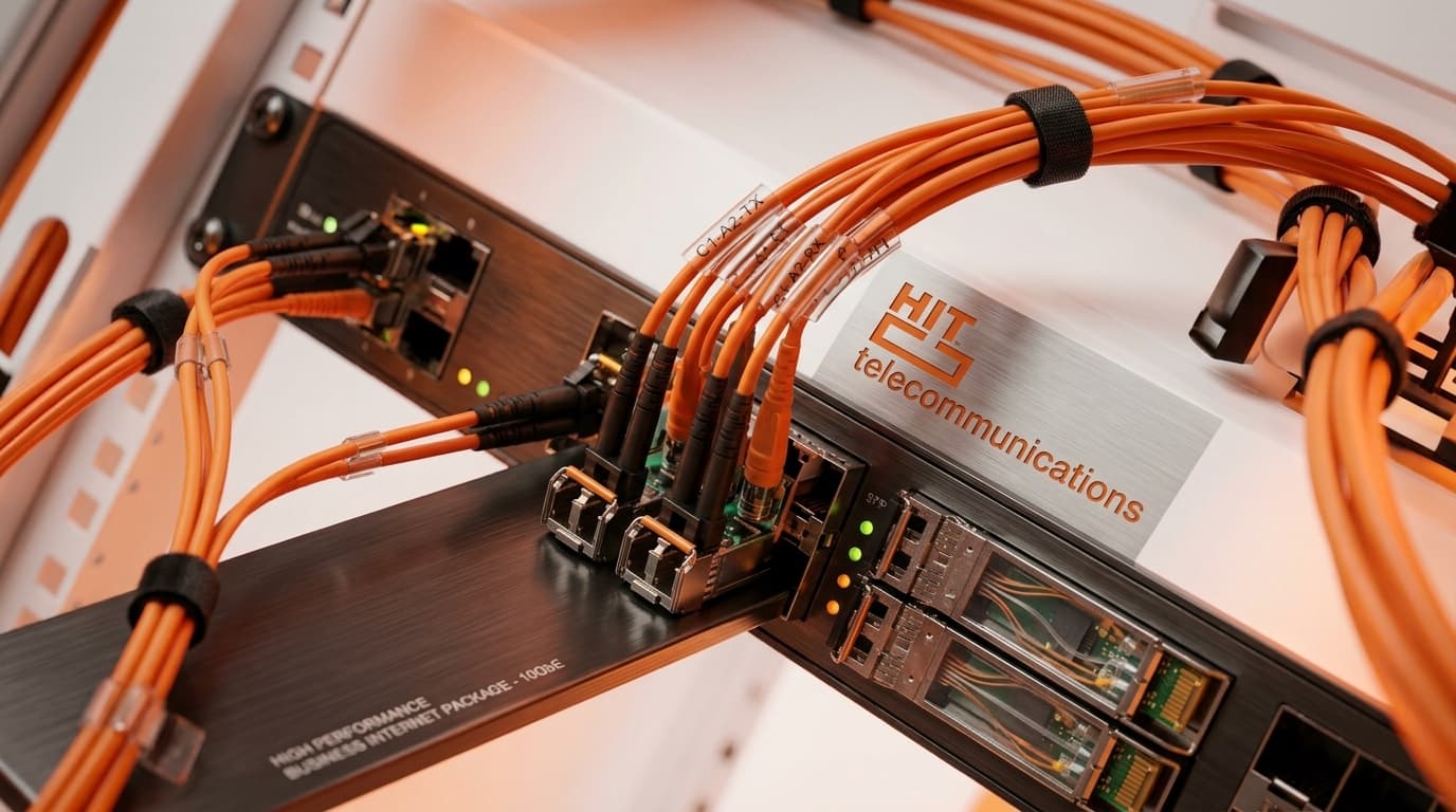 Infraestructura de red empresarial con soporte técnico especializado y monitoreo continuo
