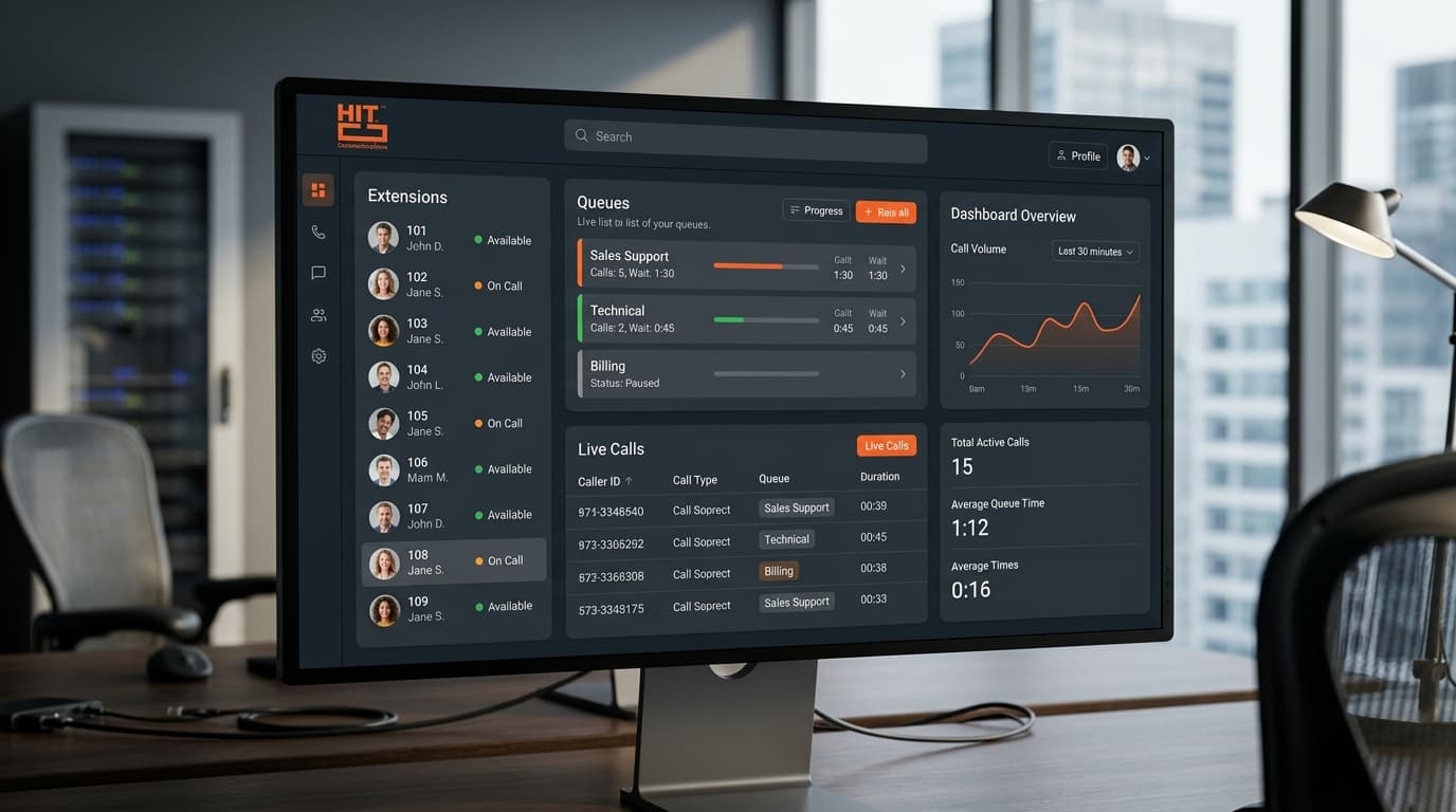 PBX para empresas: solución operativa de telefonía corporativa moderna