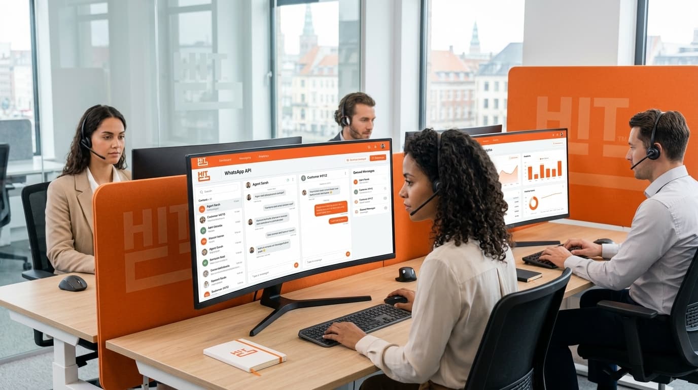 WhatsApp omnicanal integrado con CRM y telefonía empresarial