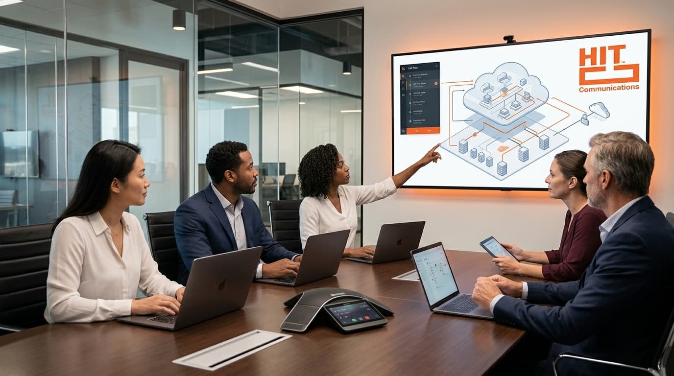 Telefonía IP integrada con CRM, videoconferencia y herramientas colaborativas