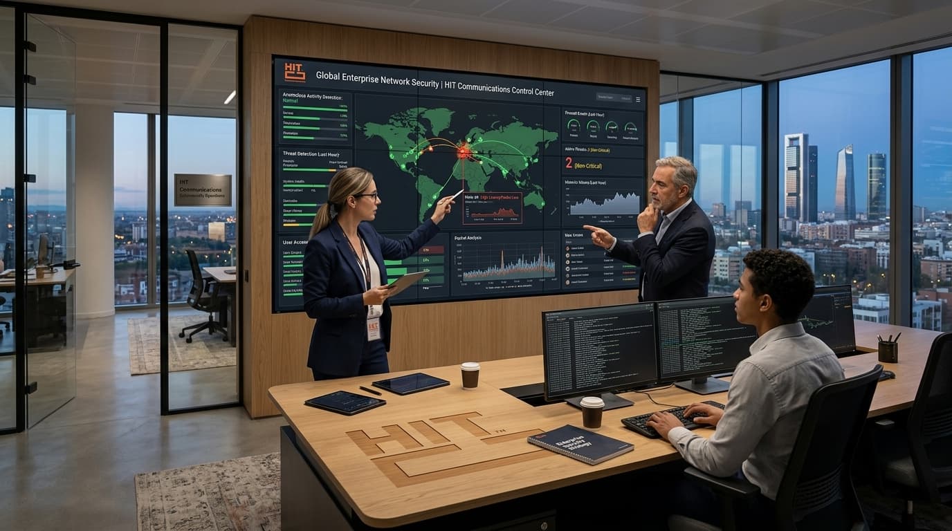 Evalúa la ciberseguridad de tu empresa en Madrid