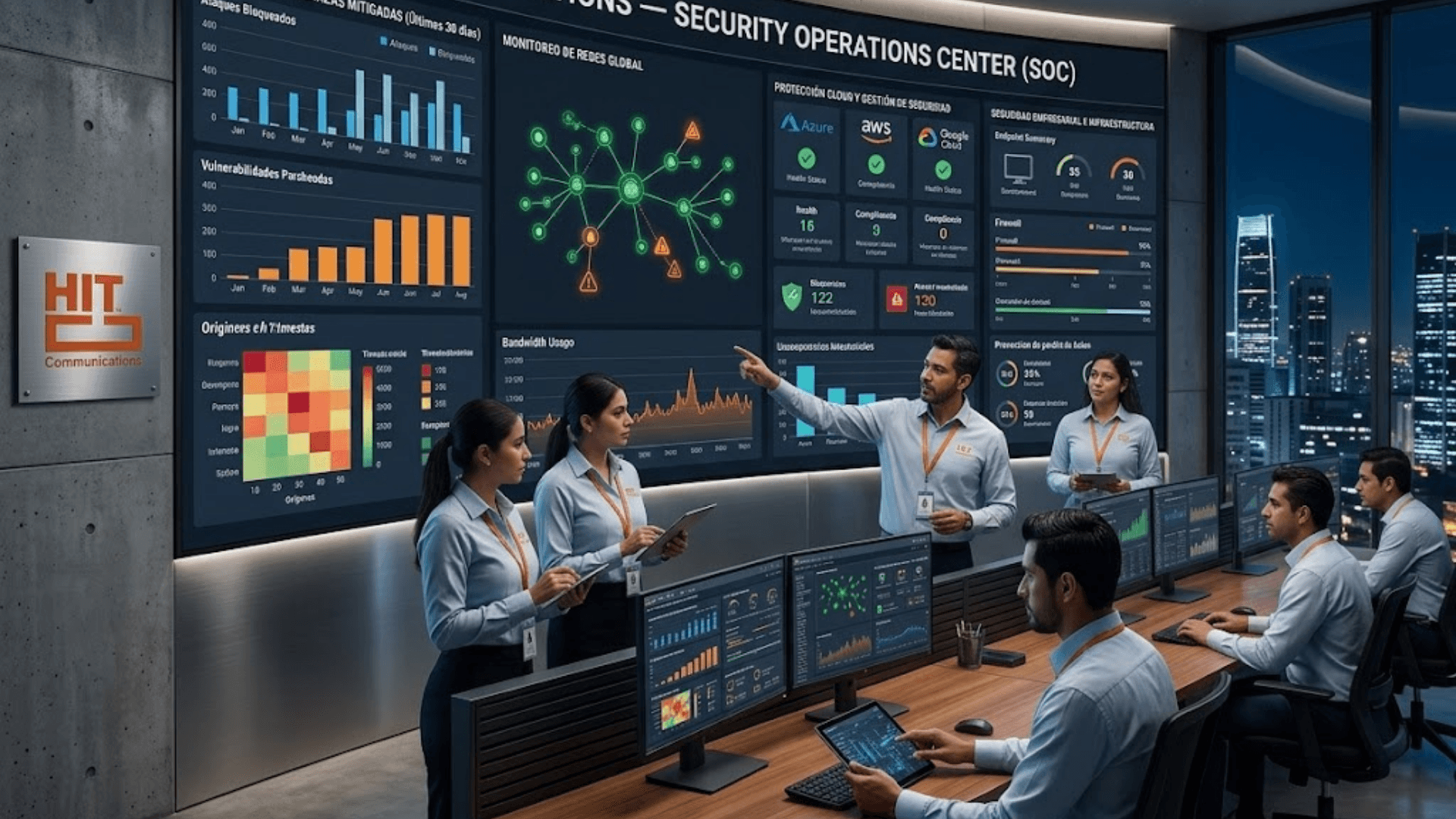 Implementa servicios de ciberseguridad alineados con los objetivos de tu negocio