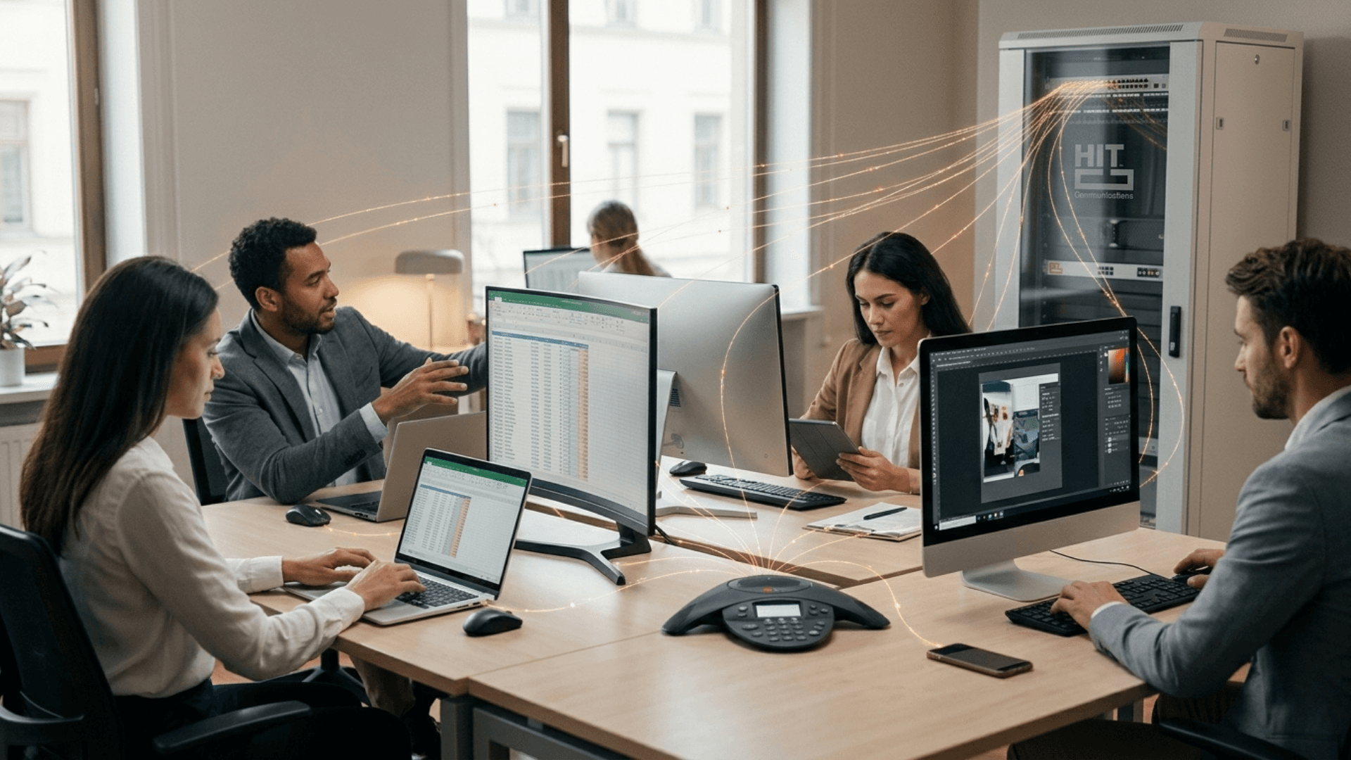 Internet empresarial de alto rendimiento HIT en México