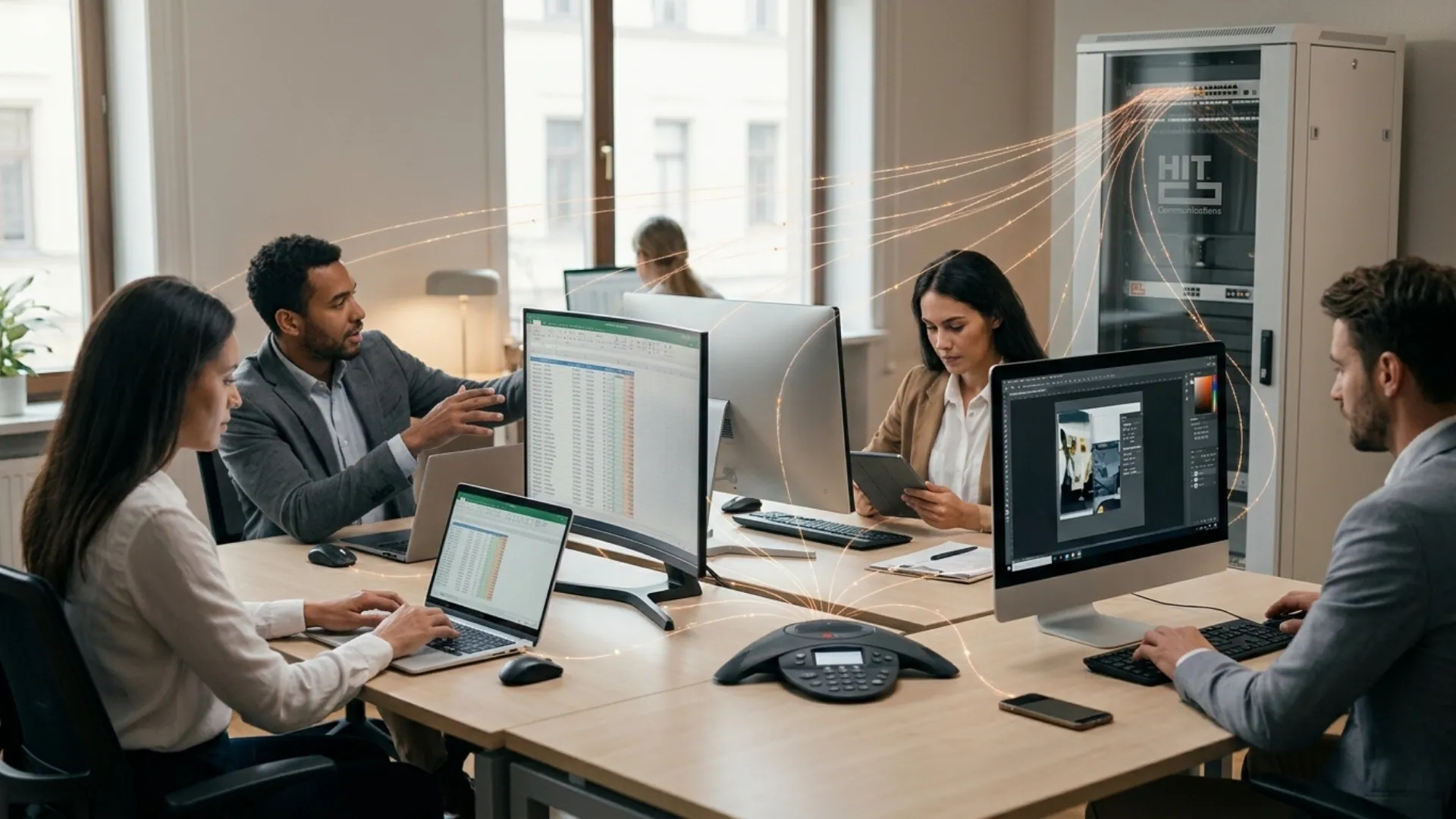 Internet empresarial de alto rendimiento HIT en México