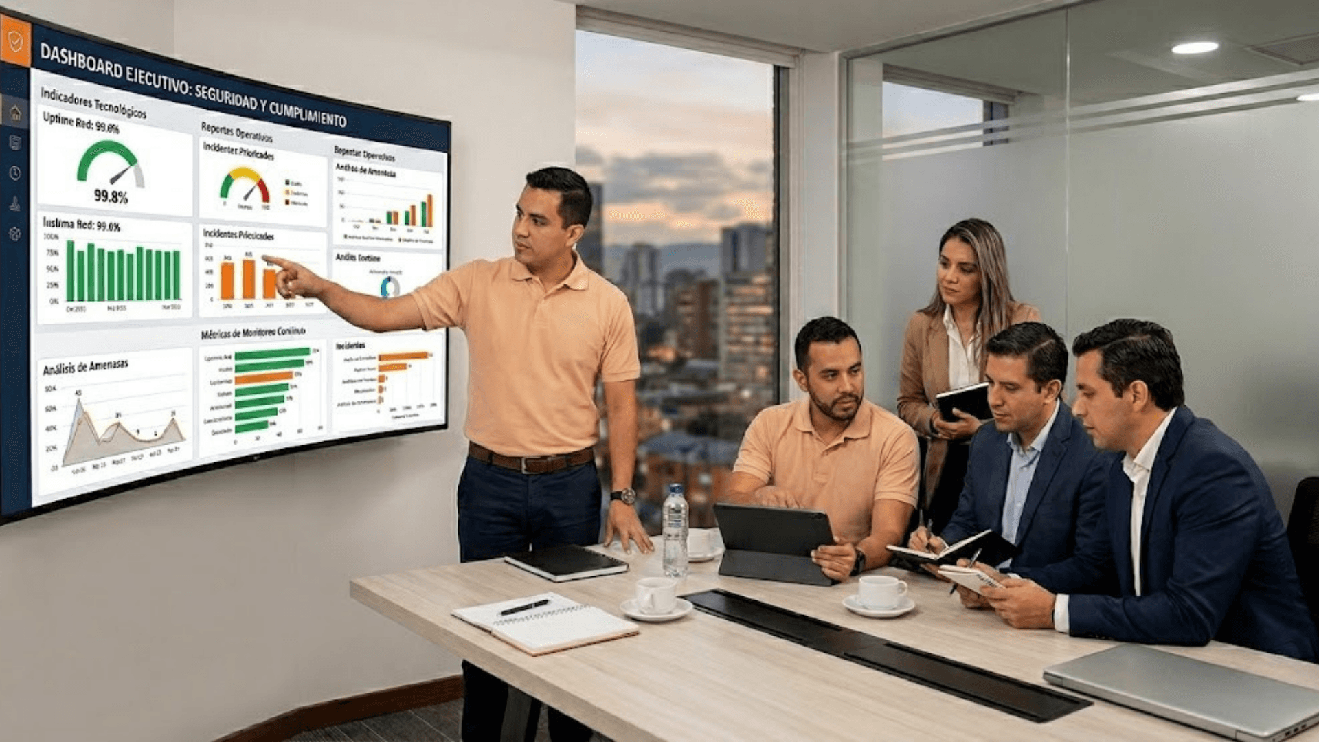 Control permanente del entorno digital sin infraestructura interna