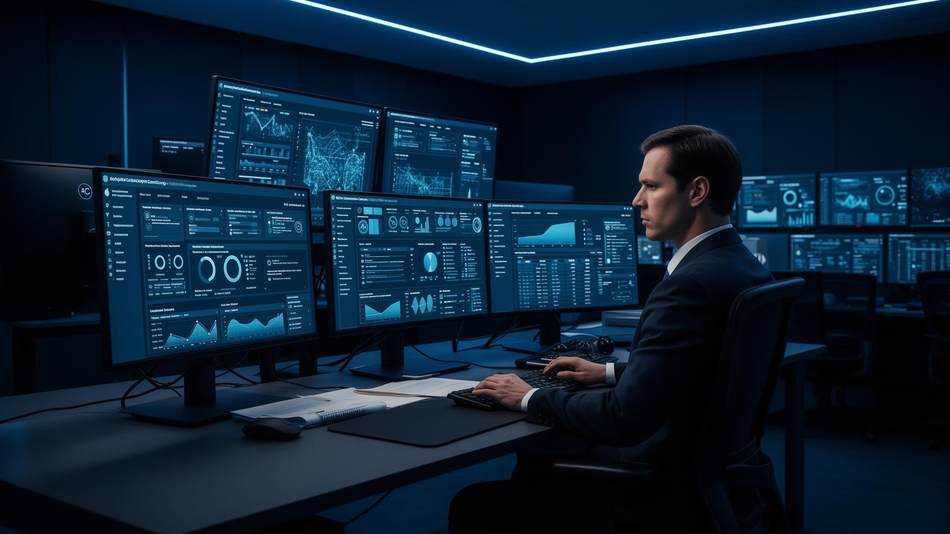 Vista panorámica de la ciudad de Bogotá al atardecer, representando la base operativa para las redes de internet empresarial y corporativo de alto rendimiento en Colombia.