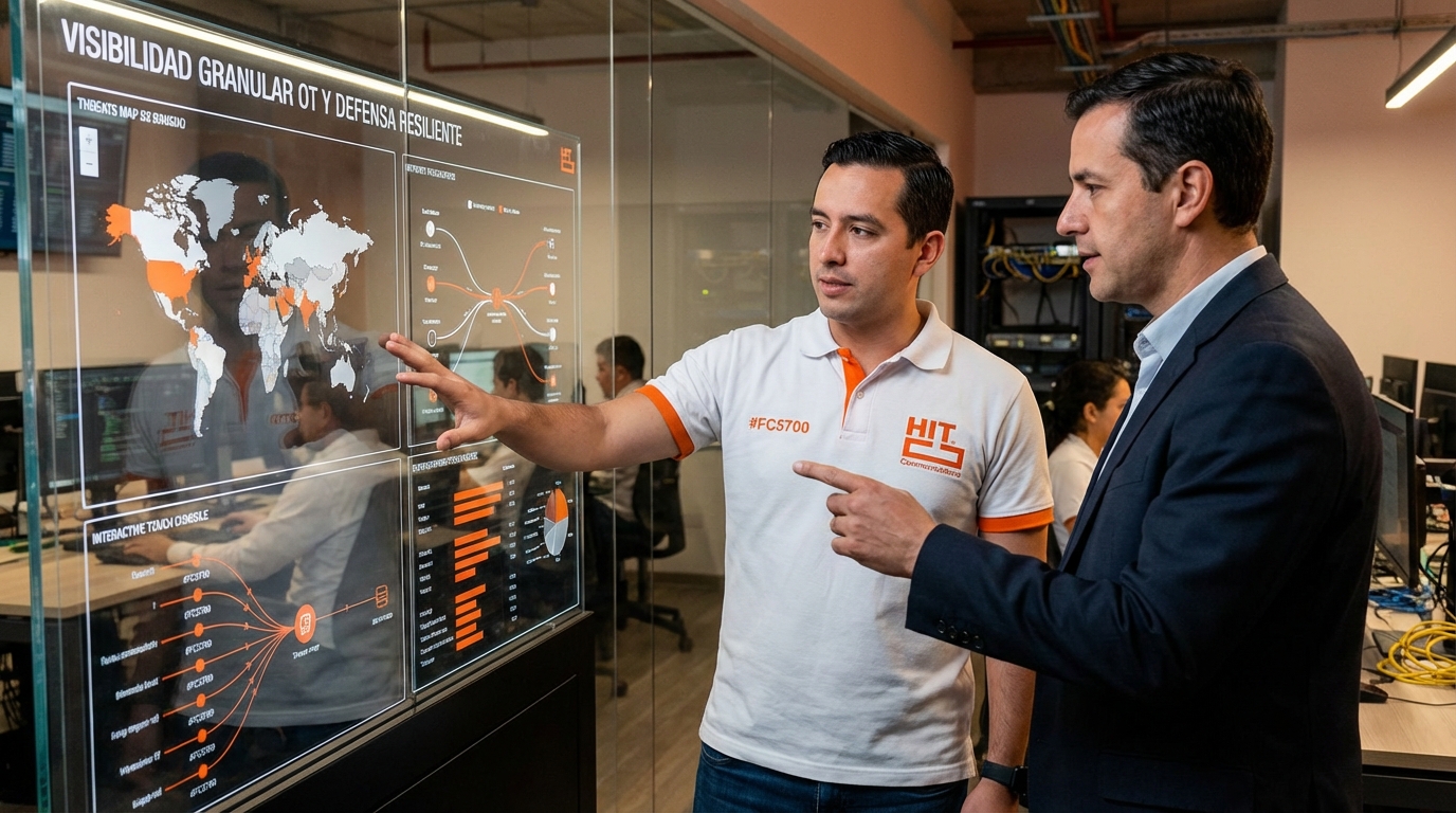 Ejecutivo utilizando telefonía Cloud PBX integrada en Microsoft Teams para llamadas empresariales en Bogotá, Colombia.